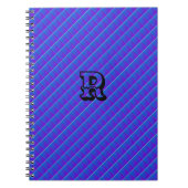 CARNET photo en spirale BLUE CUTE MODERNE (Devant)