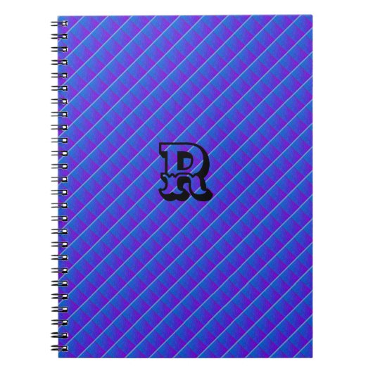 CARNET photo en spirale BLUE CUTE MODERNE (Devant)