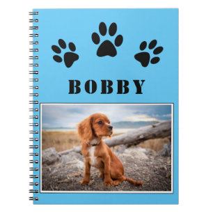 Carnet Photo et nom d'un chien ou d'un animal de compagni