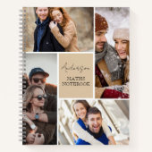 Carnet photo et texte personnalisé (Devant)