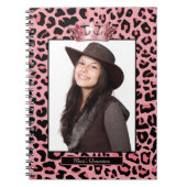 Carnet Photo faite sur commande rose fascinante (Devant)