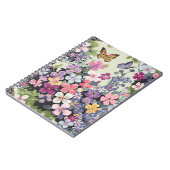 Carnet photo floral à papillon (Côté gauche)