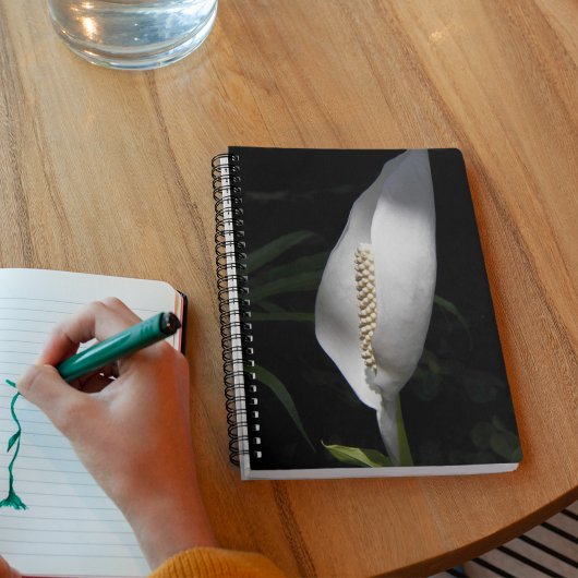 Carnet Photo Florale White Peace Lily