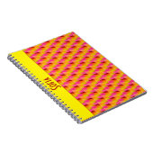 Carnet photo géométrique abstrait motif Spiral (Côté Droit)