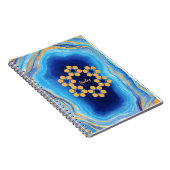 Carnet photo géométrique abstrait personnalisé (Côté Droit)