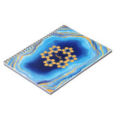 Carnet photo géométrique abstrait personnalisé (Côté gauche)