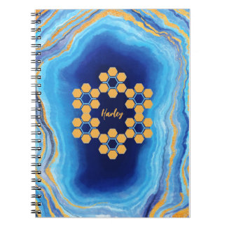 Carnet photo géométrique abstrait personnalisé