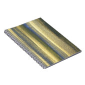 Carnet photo Gold Blue Lines (80 pages B&W) (Côté Droit)