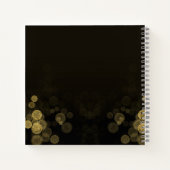 Carnet Photo Gold Confetti Happy Retirement Party Invité (Dos)