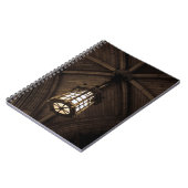 Carnet photo gothique Pendentif léger spirale (Côté gauche)