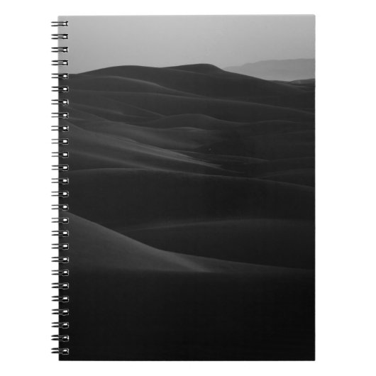 CARNET PHOTO GRAYSCALE DU DÉSERT (Devant)