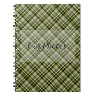 Carnet photo Green Plaid Terrestre (80 Pages B&W)