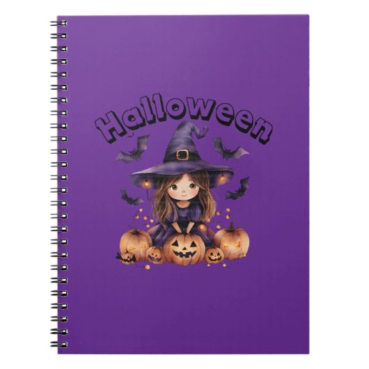 Carnet photo Halloween Witch (Devant)