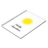 Carnet photo Hello Sunshine (Côté gauche)