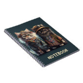 Carnet photo Hippy Cat Spiral (Côté Droit)