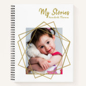 Carnet Photo Insertion "Mes histoires" Journal/ (Devant)