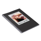 Carnet photo instantanée - photoframe - sur le noir (Côté Droit)
