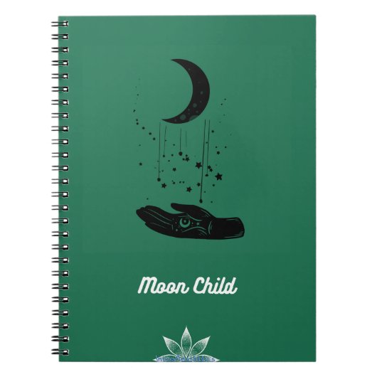 Carnet photo Moon Child Spiral (Devant)