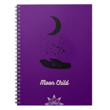 Carnet photo Moon Child Spiral