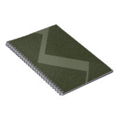 Carnet photo Moss Green Spiral (Côté Droit)