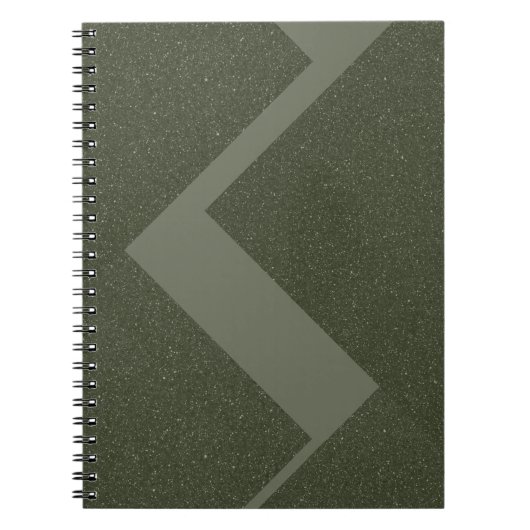 Carnet photo Moss Green Spiral (Devant)