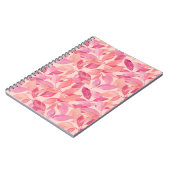 Carnet photo Motif à feuille rose (Côté gauche)