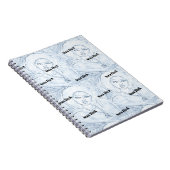 Carnet photo Neon Black Spiral (Côté Droit)