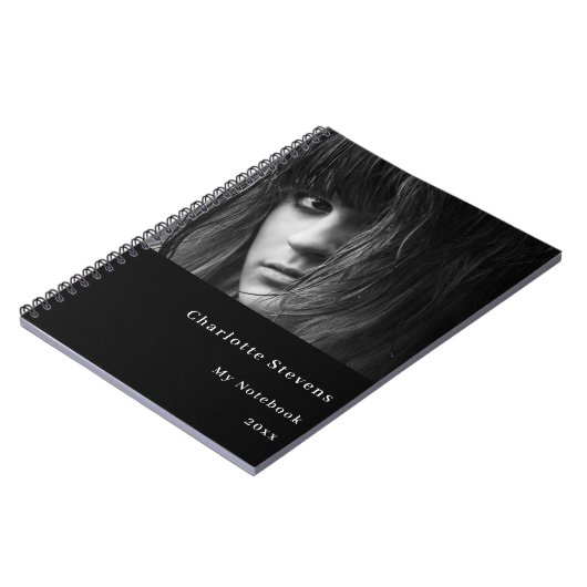 Carnet Photo noir blanc (Côté gauche)