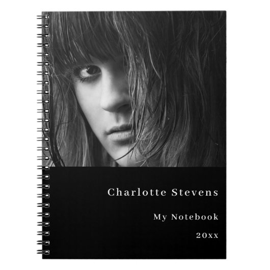 Carnet Photo noir blanc (Devant)