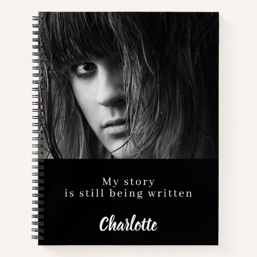 Carnet Photo noir blanc (Devant)