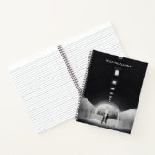 Carnet Photo noire personnalisée (Intérieur)