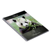 Carnet Photo panda géant, animaux 0290. (Côté Droit)