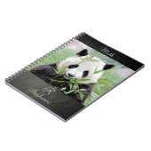 Carnet Photo panda géant, animaux 0290. (Côté gauche)