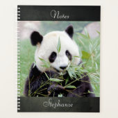 Carnet Photo panda géant, animaux 02. carnet (Devant)
