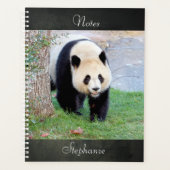 Carnet Photo panda géant, animaux 05. carnet (Devant)