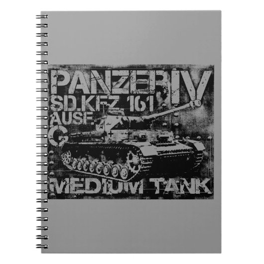 Carnet photo Panzer IV (80 pages B&W) (Devant)