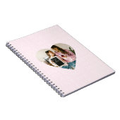 Carnet Photo personnalisé de cœur I Love You Maman  (Côté Droit)