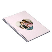 Carnet Photo personnalisé de cœur Je t'aime maman  (Côté Droit)