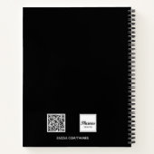 Carnet Photo personnalisé noir blanc (Dos)