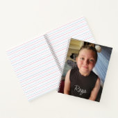 Carnet Photo personnalisée et nom (Intérieur)