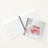 Carnet Photo personnalisée Faire-part de naissance bébé (Intérieur)