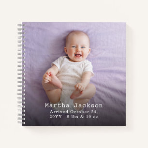 Carnet Photo personnalisée Nom du bébé Modèle Personnalis