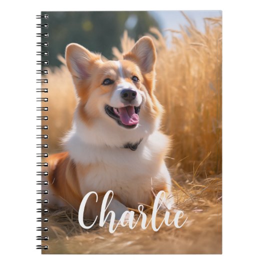 Carnet Photo personnalisée pour animaux (Devant)