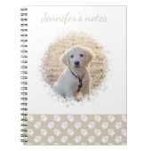 Carnet Photo Personnalisée Pour Animaux De Compagnie & Pr (Devant)