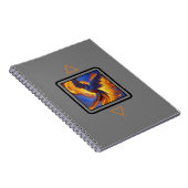 Carnet photo Phoenix, Couverture grise Carnet spir (Côté Droit)