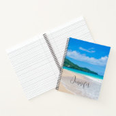 Carnet Photo Pittoresque de la plage tropicale (Intérieur)