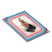 carnet photo Retro Stripe 1970 personnalisable (Côté Droit)