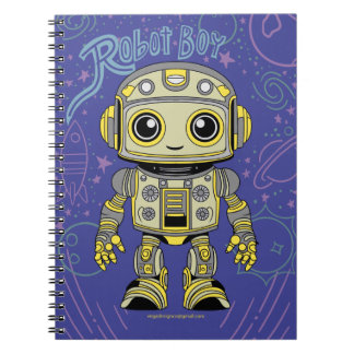 Carnet photo Robot Boy Spiral