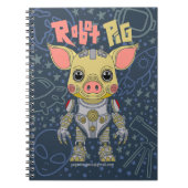 Carnet photo Robot Pig Spiral (Devant)