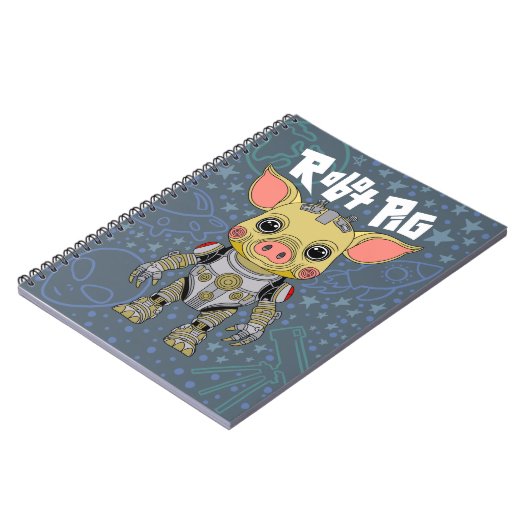 Carnet photo Robot Pig Spiral (Côté gauche)